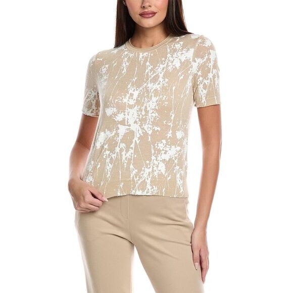 Lafayette 148 New York Womens  Cashmere Sweater, White - Picture 1 of 3